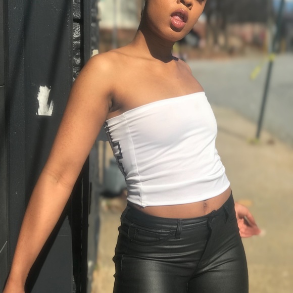 "Soccer Babe" reworked tube top designed by Indi - Picture 3 of 5